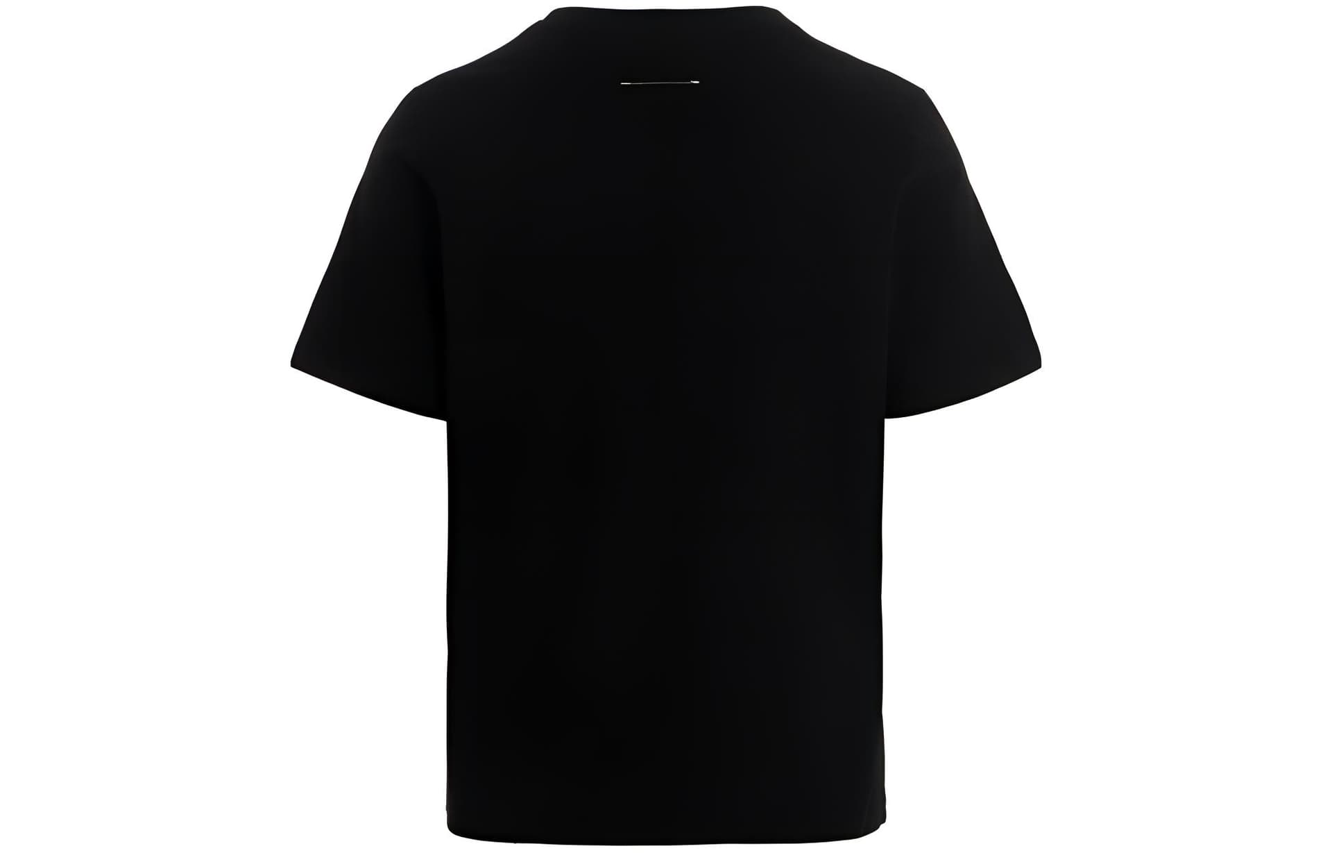 Футболка MM6 Maison Margiela SS23 Black T-Shirt - изображение 2