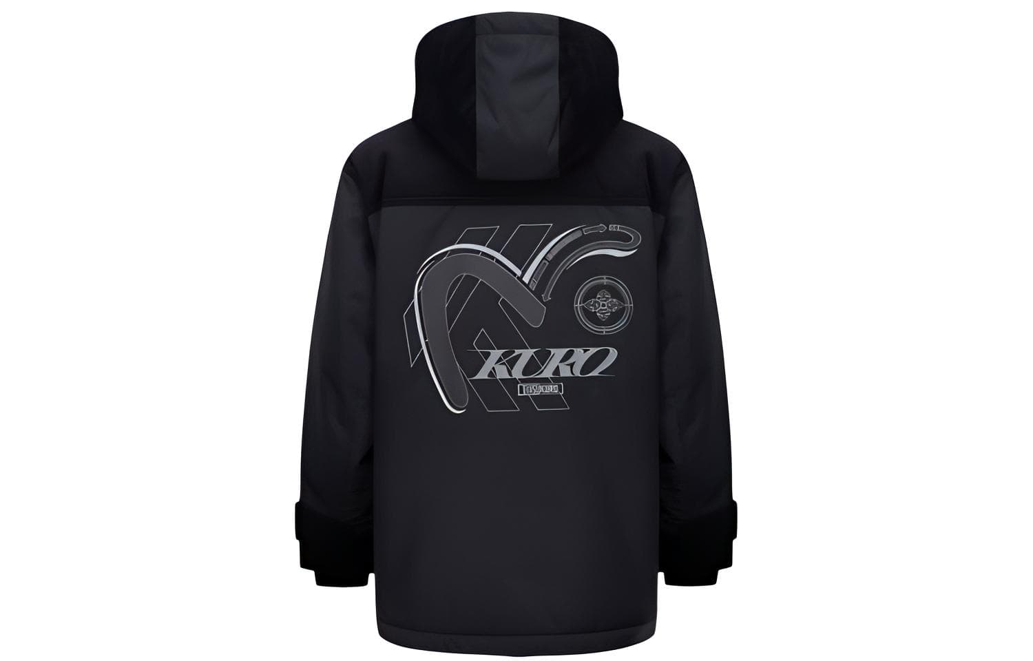 Зимняя куртка пуховик EVISU AW21 Logo - изображение 2