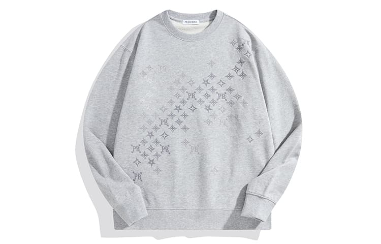 Кофта PEACEBIRD MEN Star Print Sweatshirt - изображение 1