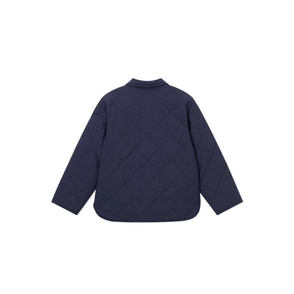 LACOSTE Хлопковый пуховик Темно-синий Детский Возраст 3-7 лет - изображение 2
