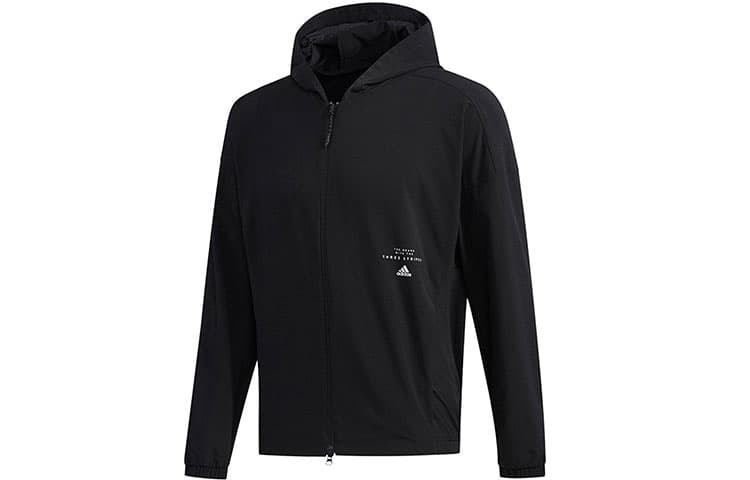 Куртка adidas Hooded Jacket Black - изображение 1