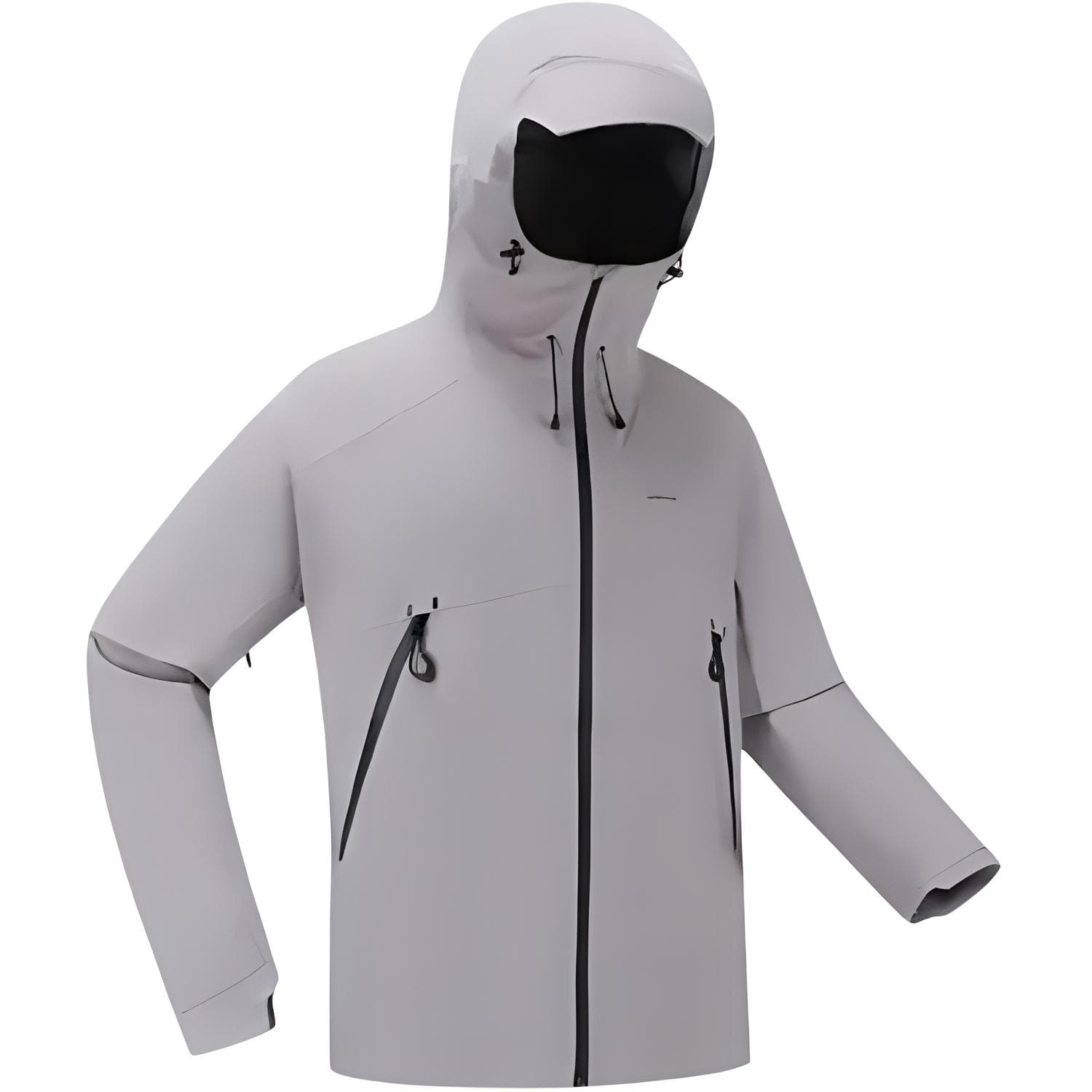 Демисезонная куртка DECATHLON Водонепроницаемый And Ветрозащитный Ветровка Унисекс - изображение 3