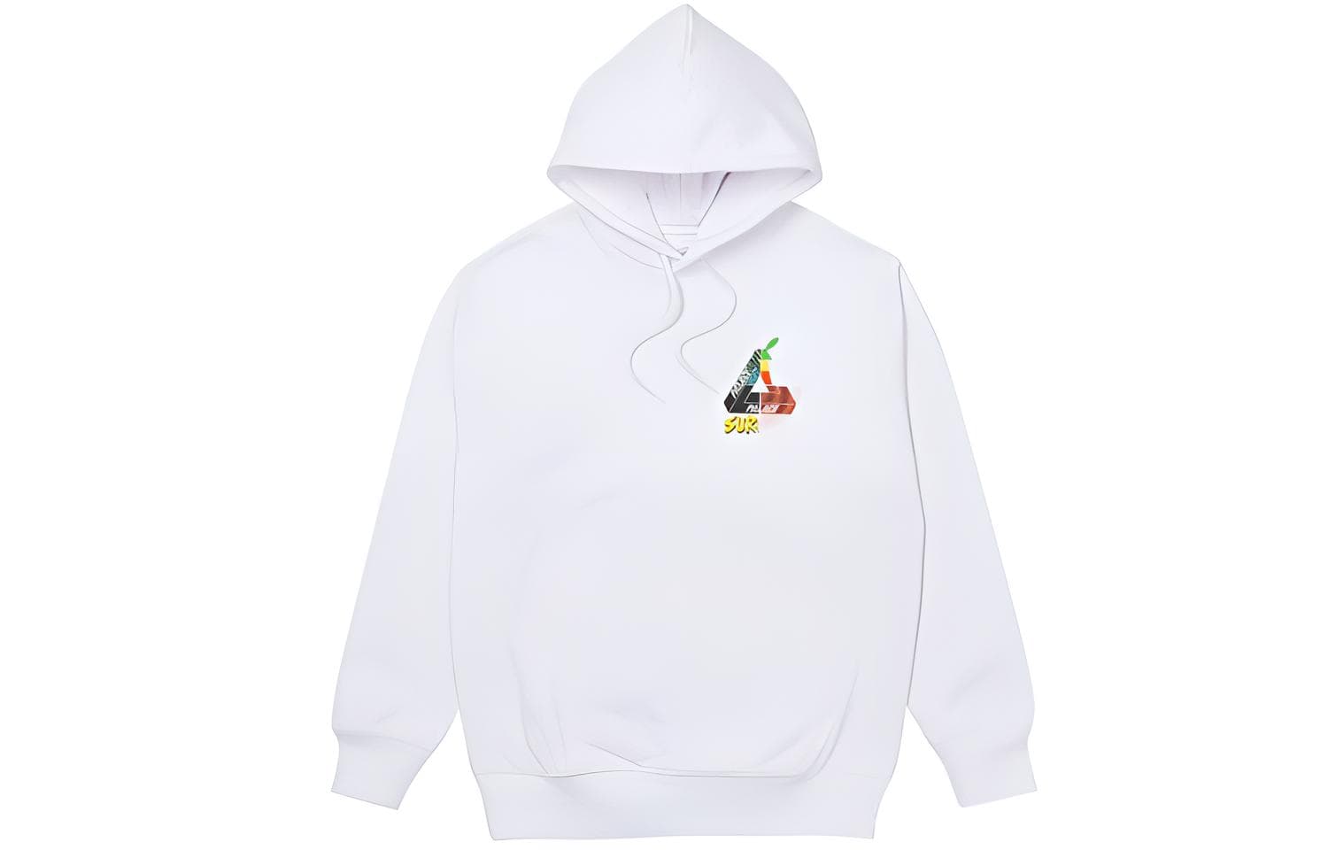 Худи PALACE Max Up Hood White Logo - изображение 2
