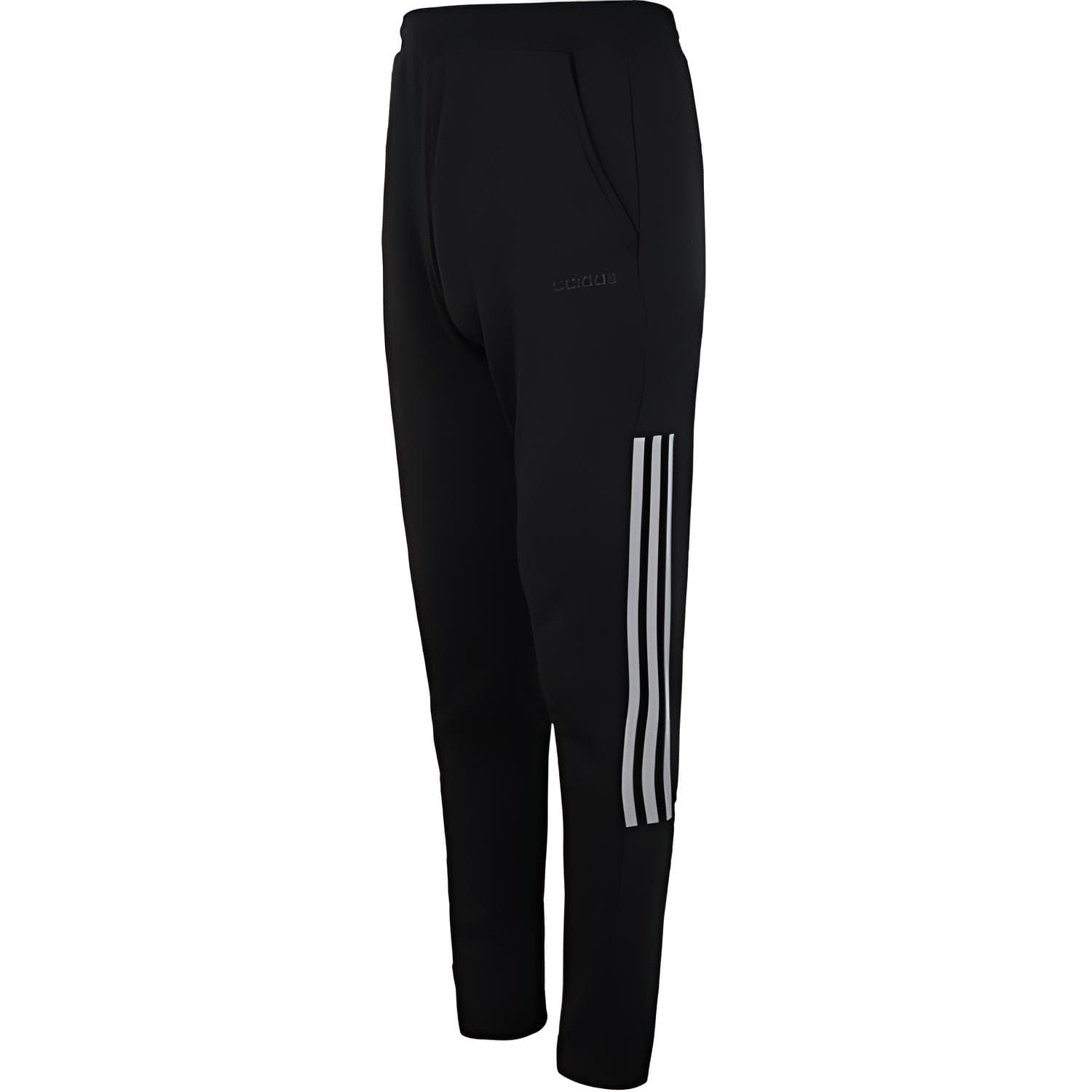 Штаны Adidas Neo Y CE 3S TP Вязаные Тренировочные Штаны Мужские Черные - изображение 3