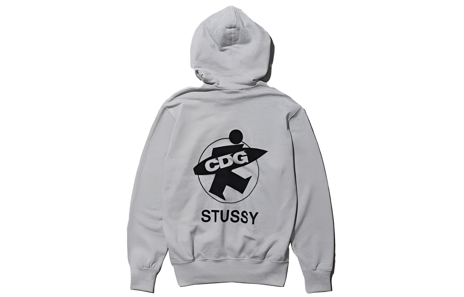 Худи CDG x Stussy FW21 Logo - изображение 2