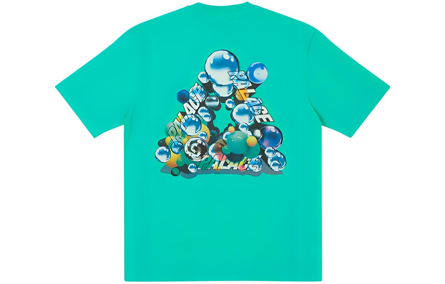 Футболка PALACE FW21 Bubbling T-shirt Aqua T - изображение 1