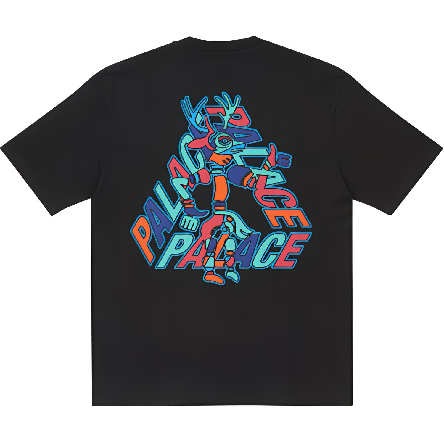 Футболка PALACE FW21 Ultimo B-sans T-shirt Black LogoT - изображение 2