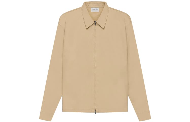 Куртка Fear of God Essentials SS21 Twill Jacket Khaki - изображение 1