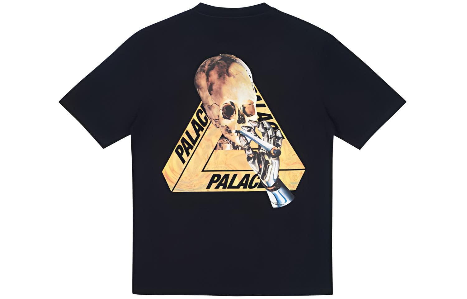 Футболка PALACE Skeleton T-Shirt Black - изображение 1