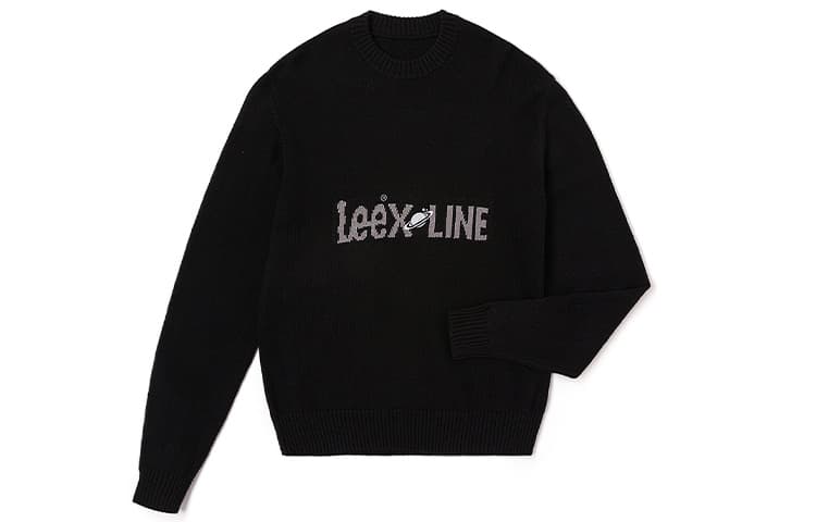 Кофта Lee FW23 Crewneck Wool Sweater Black - изображение 1