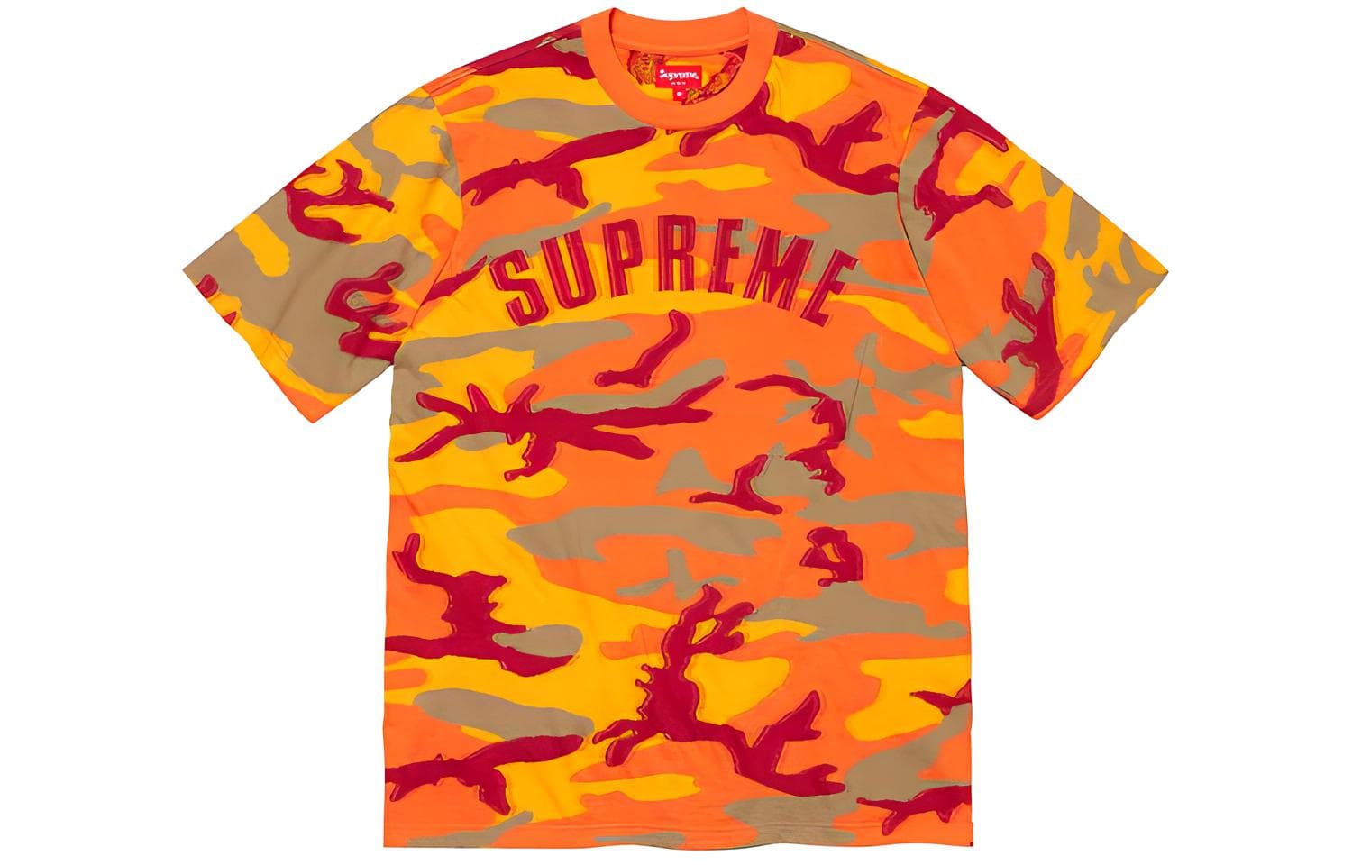 Футболка Supreme FW21 Week 8 Intarsia Camo SS Top T - изображение 1