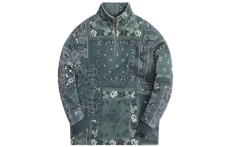 Куртка KITH Deconstructed Bandana Quarter Zip - изображение 1
