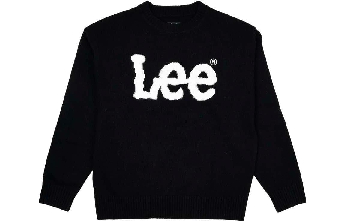Кофта Lee Logo Crewneck Sweater Black - изображение 1