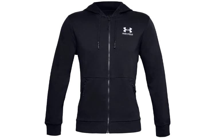 Куртка Under Armour Rival Fleece AMP Hoodie Black - изображение 1