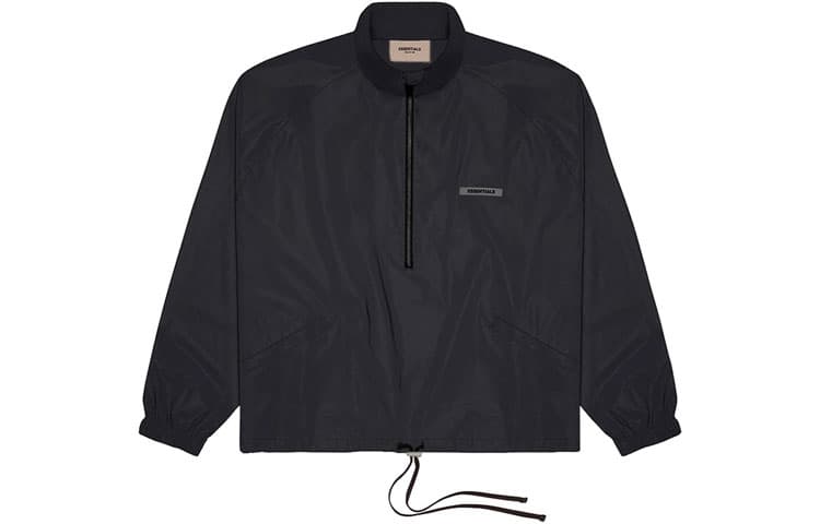 Куртка Fear of God Essentials FW21 Track Jacket Black Logo - изображение 1