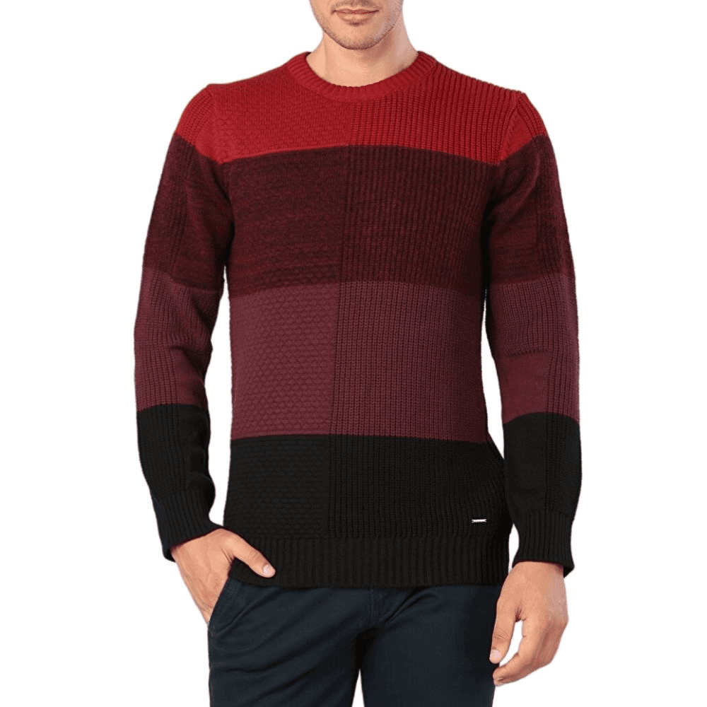 Кофта DIESEL Red Men's Sweaters DIESEL Красные Мужские Свитера - изображение 1
