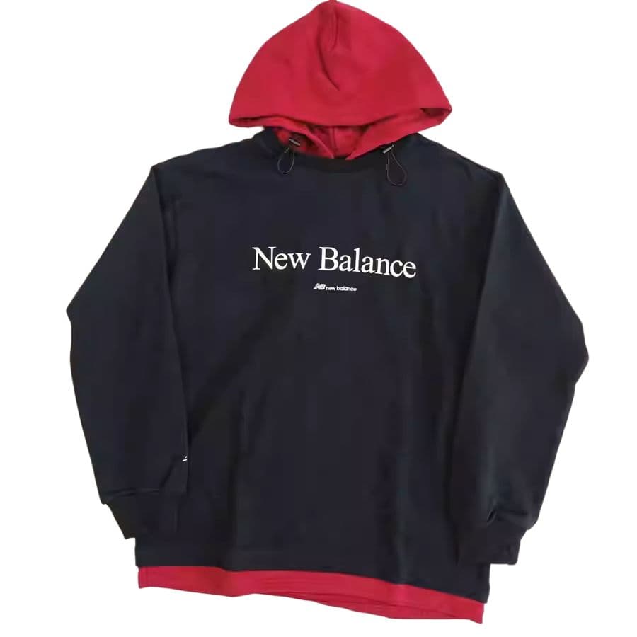 Худи New Balance Hoodie Black - изображение 1
