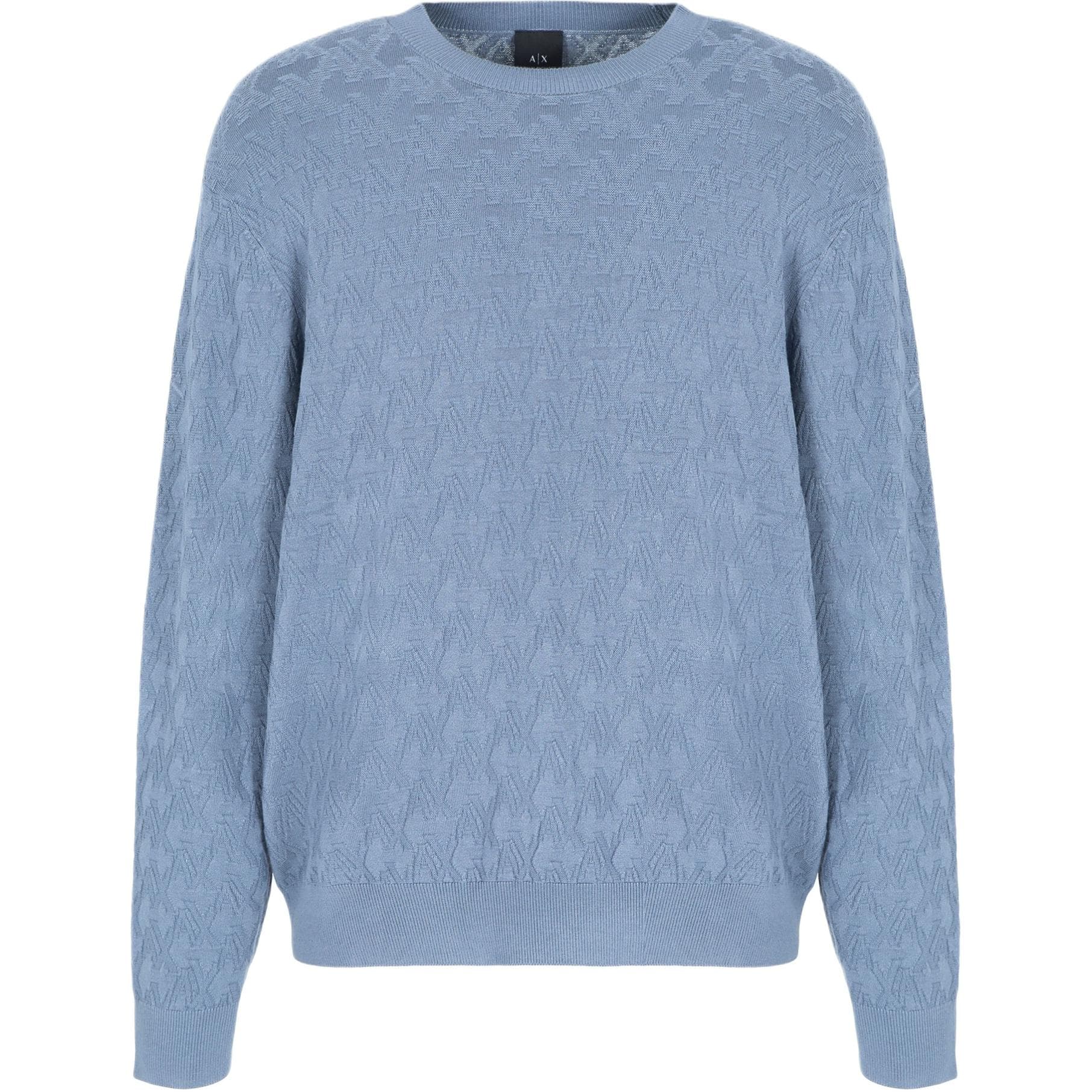 ARMANI EXCHANGEAE SS24 Трикотаж Мужской Haze Синий - изображение 1