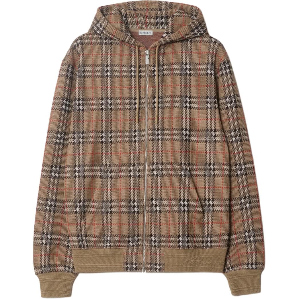 Худи Burberry SS25 Ханьфу-платье в стиле худи Мужское Коричневое - изображение 1