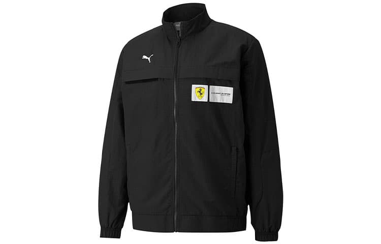 Куртка Puma Ferrari Racing Jacket Black - изображение 1