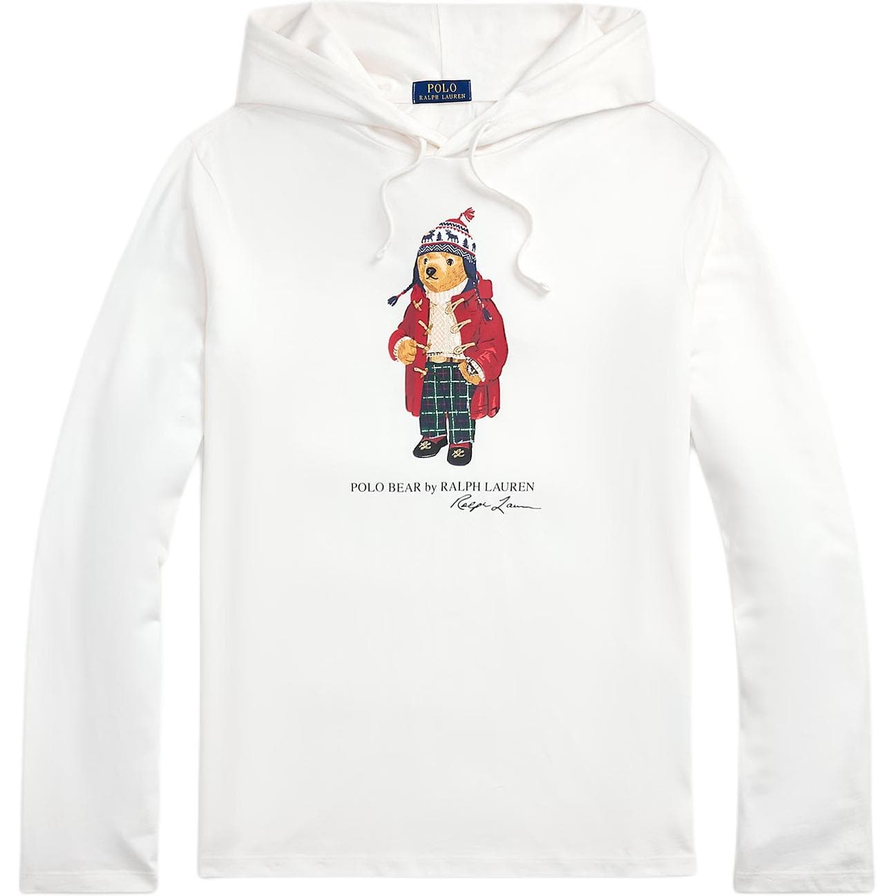 Худи Polo Ralph Lauren Polo Bear Худи-ханьфу Стандартный размер Мужской Кремовый - изображение 1