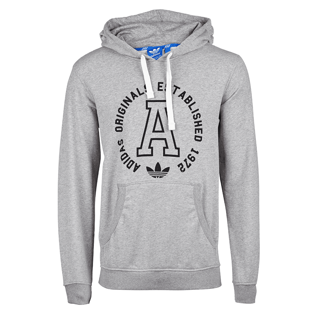 Худи Adidas Originals Толстовка Мужской Серый - изображение 1