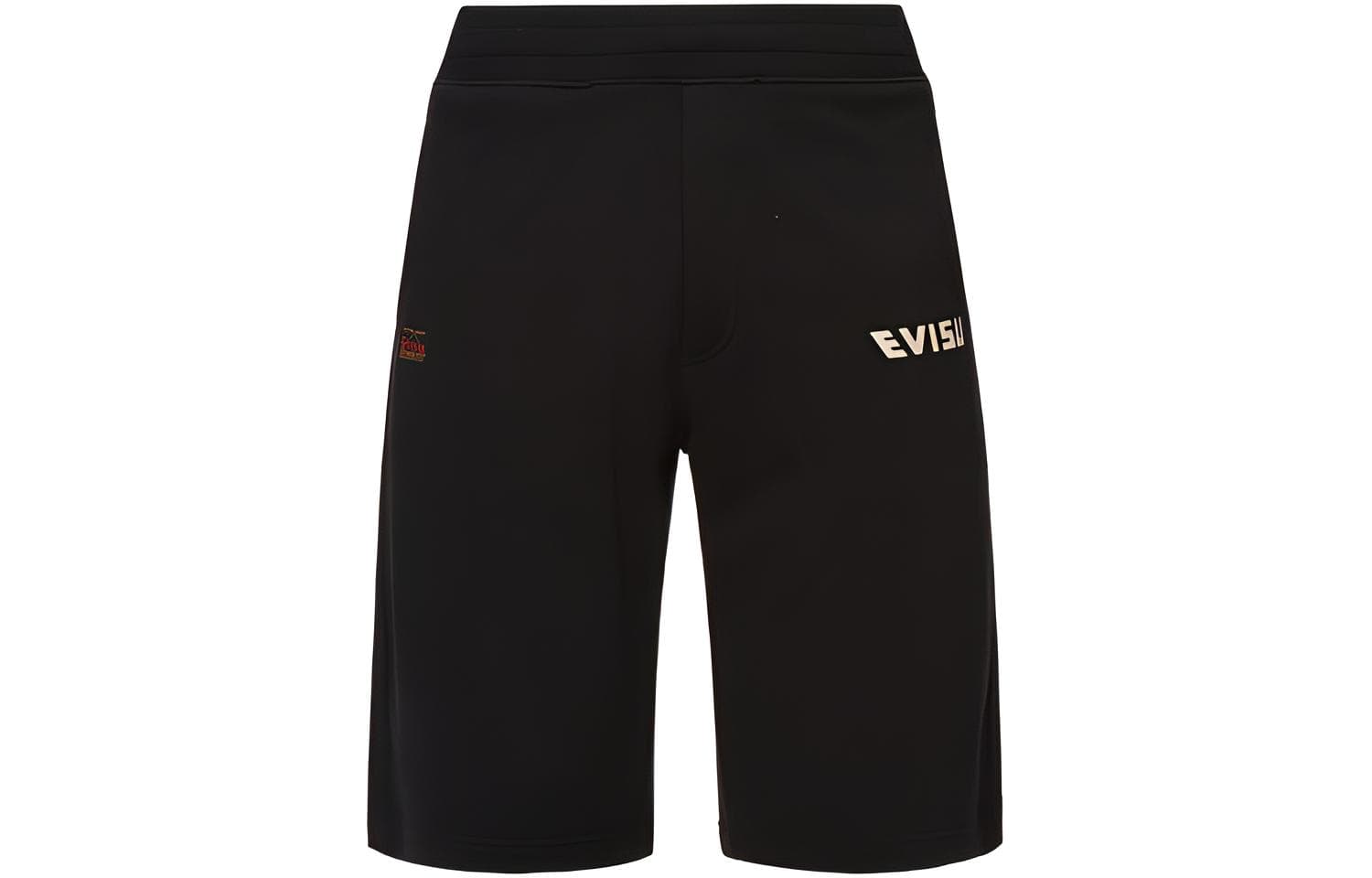 Тренировочные штаны EVISU 23SS Black Shorts - изображение 2