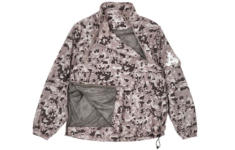 Куртка PALACE SS22 Zip Off Gilet Jacket Urban Camo Logo - изображение 1