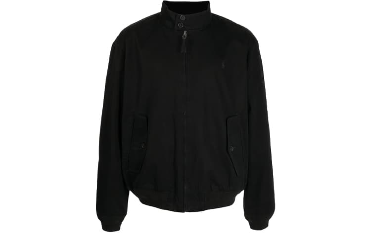 Куртка Polo Ralph Lauren FW21 Logo Zip Jacket Black - изображение 1