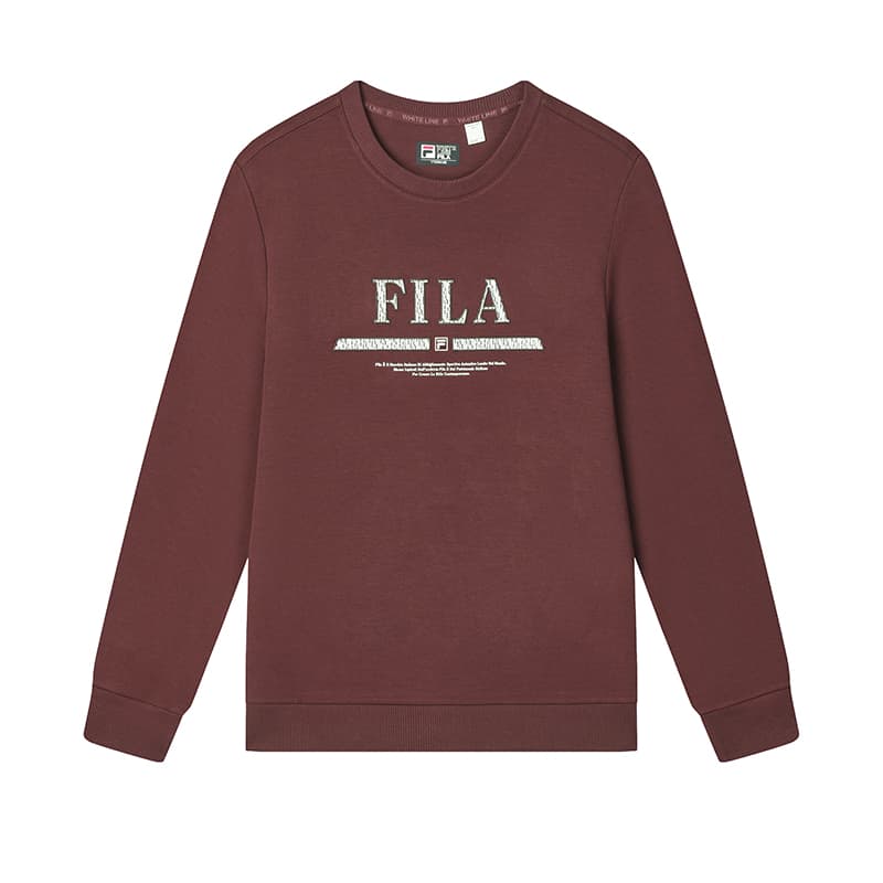 Худи FILA Толстовка мужская Bergini бордовая - изображение 1