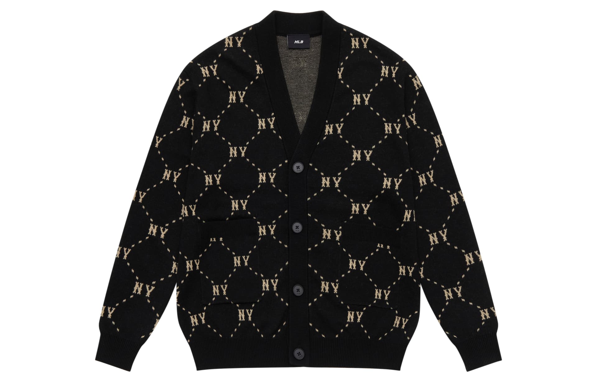 MLB MONOGRAM FW24 Трикотаж Унисекс Черный - изображение 1