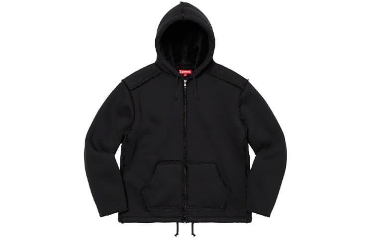 Куртка Supreme FW21 Faux Shearling Hooded Jacket - изображение 1