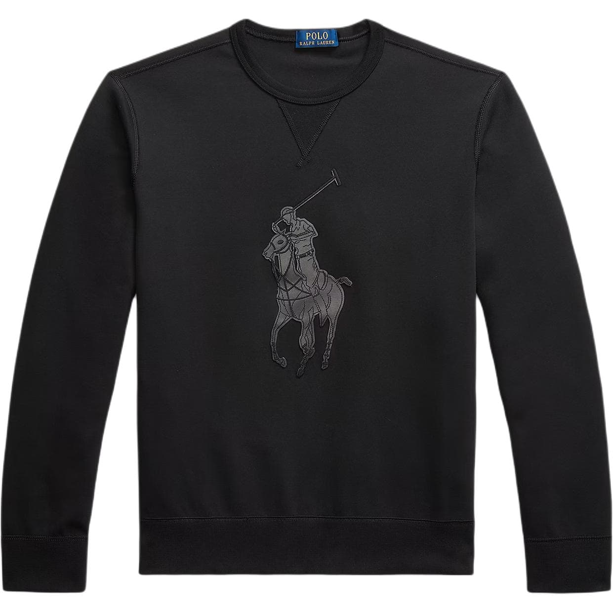 Худи Polo Ralph Lauren Big Pony Толстовка Мужская Черная - изображение 1