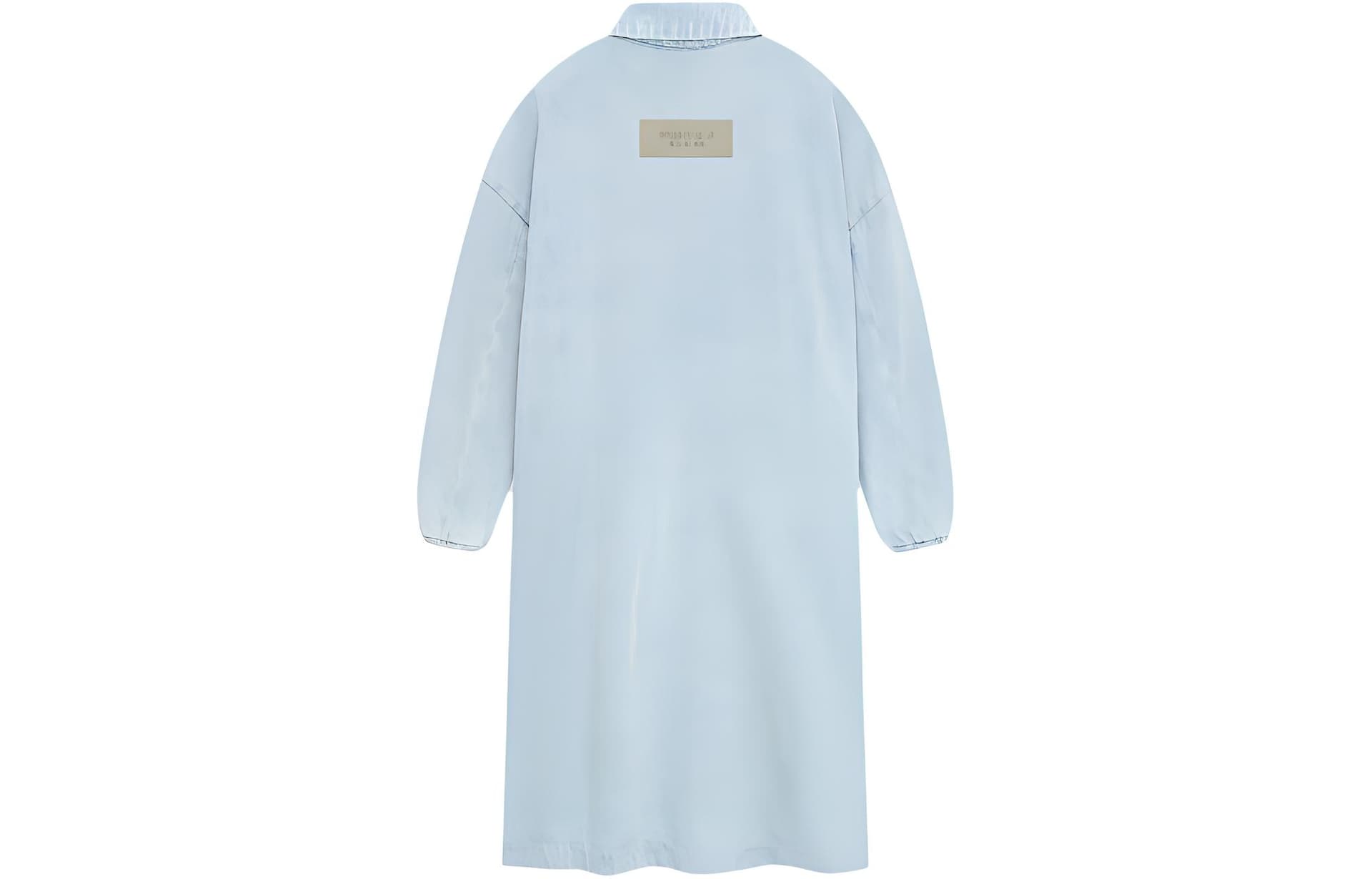 Пальто Fear of God Essentials SS24 Car Coat LIGHT WASHED DENIM - изображение 2