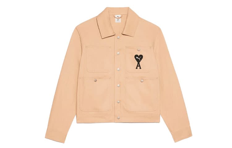 Куртка Puma x AMI Khaki Jacket - изображение 1