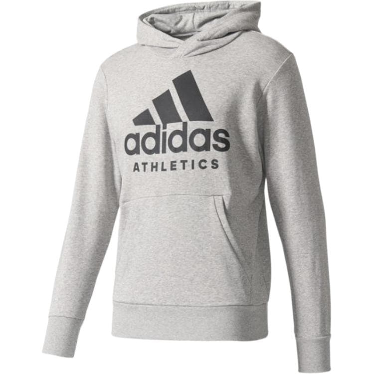 Худи Adidas Спортивная Толстовка Мужская Серая - изображение 1