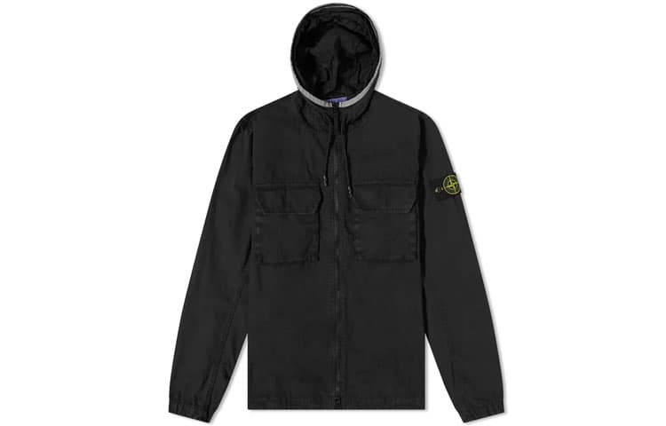 Куртка Stone Island SS22 Black Jacket - изображение 1