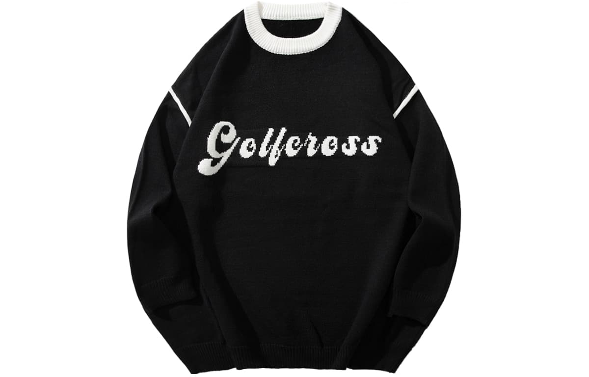GOLFCROSS Черный Унисекс Трикотаж - изображение 1