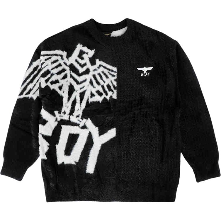 Кофта BOY LONDON Свитер Унисекс Черный - изображение 1