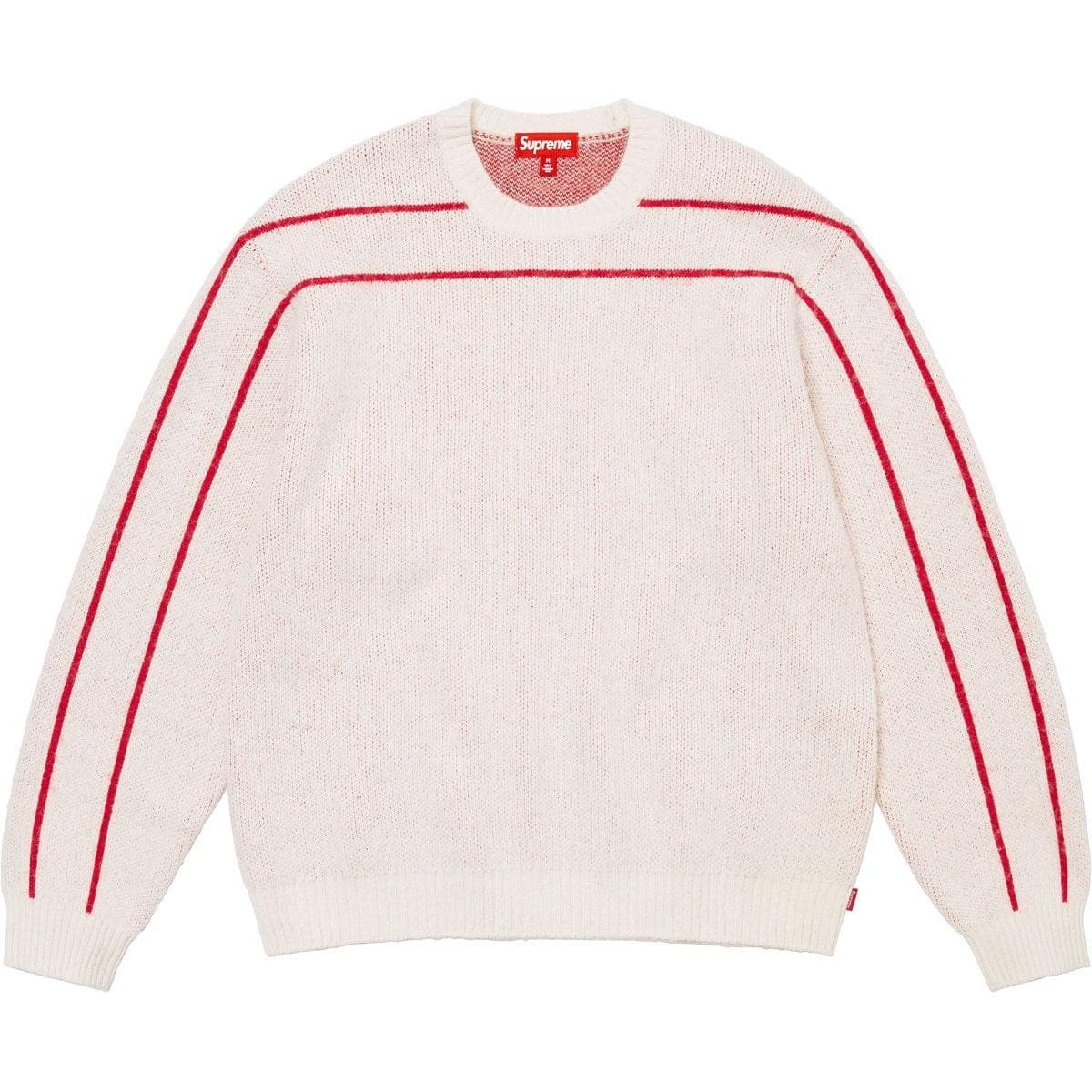 Кофта Supreme FW24 WEEK15 Свитер с полосой на спине Унисекс - изображение 5