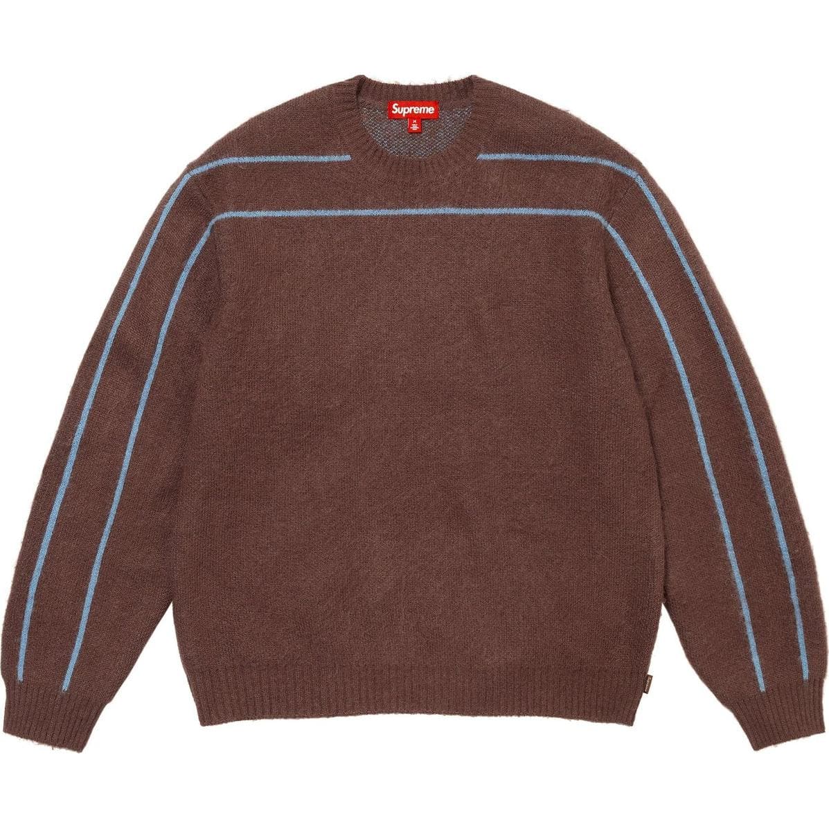Кофта Supreme FW24 WEEK15 Свитер с полосой на спине Унисекс - изображение 3