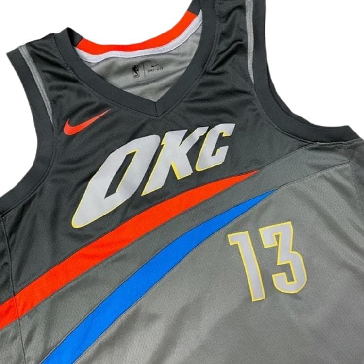Баскетбольная майка Nike NBA Paul George City Edition Swingman Jersey - изображение 3