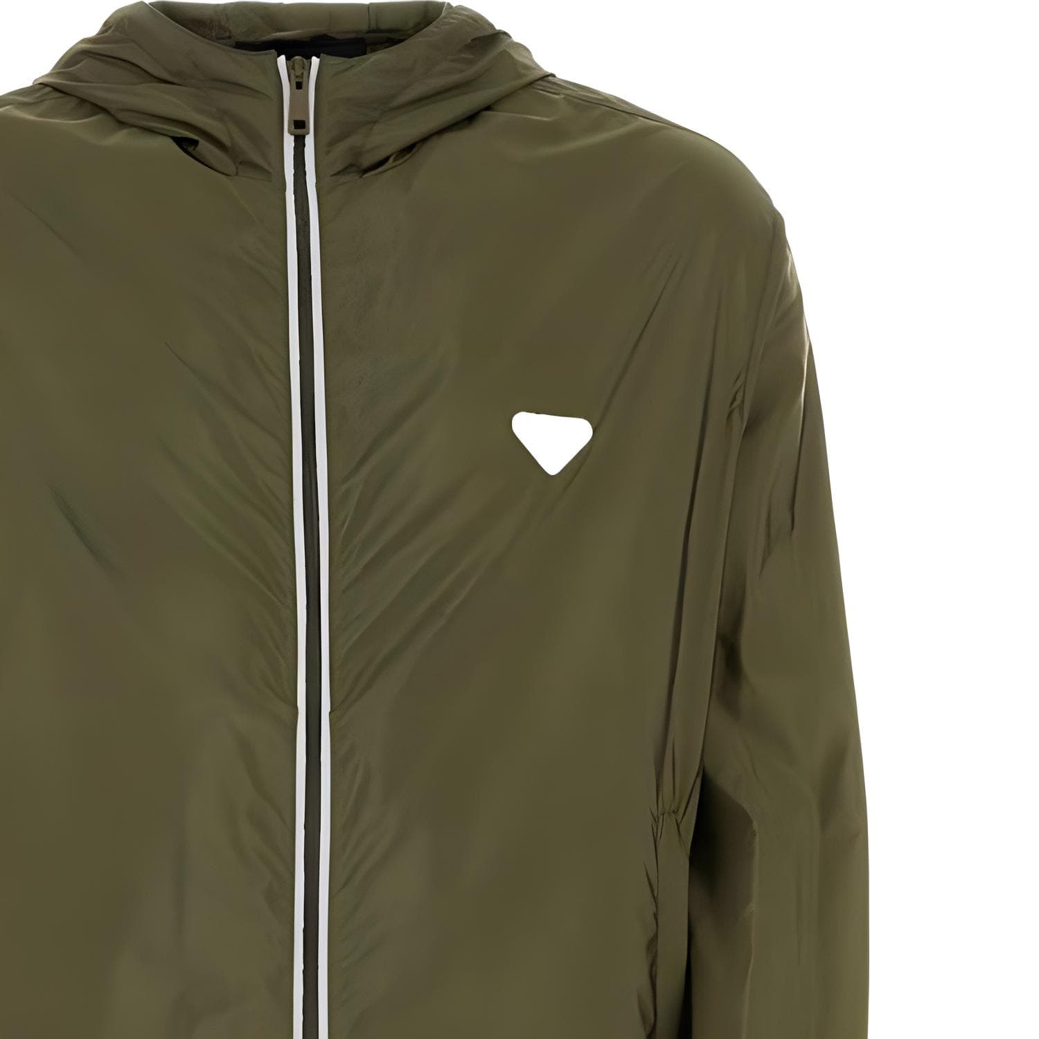Куртка Prada Hooded Zip Jacket Green - изображение 3