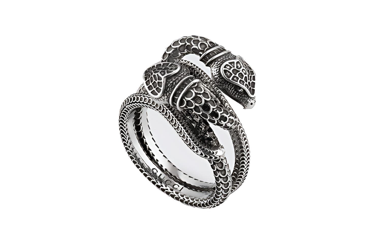 Кольцо Gucci Garden Snake Ring Silver - изображение 2