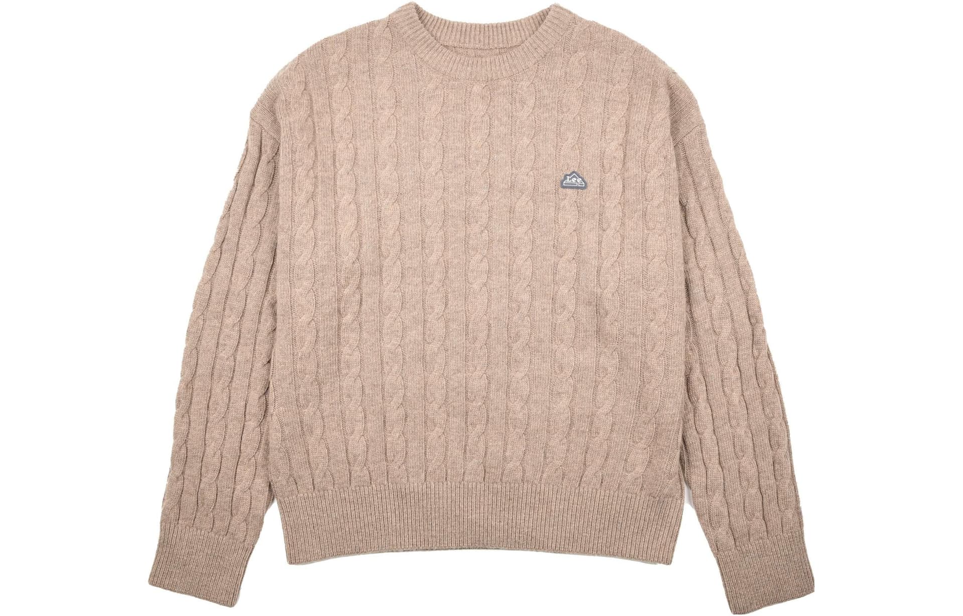 Кофта Lee Wool Crewneck Sweater Khaki - изображение 1