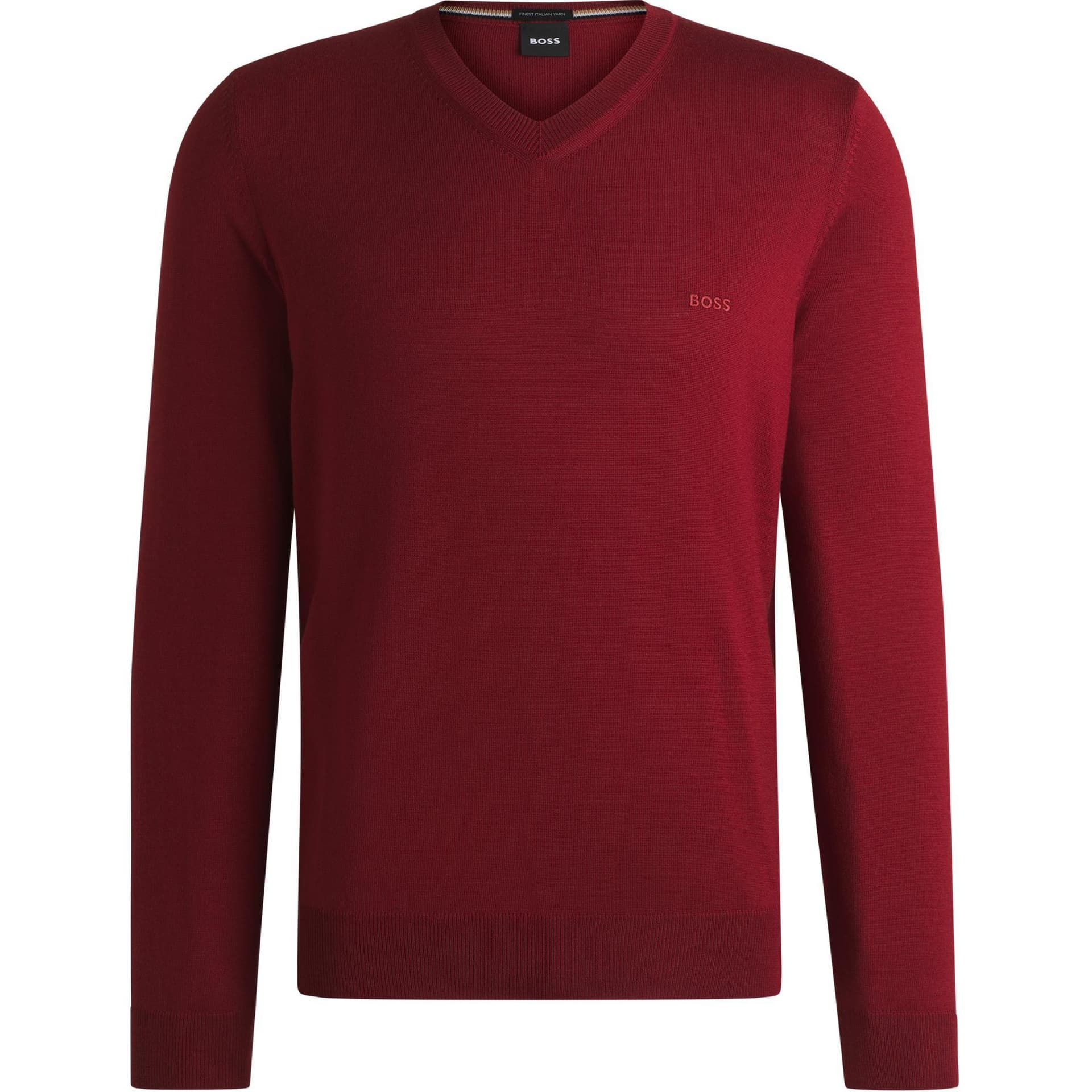Кофта Hugo Boss Red Men's Sweaters Hugo Boss Красные Мужские Свитера - изображение 1