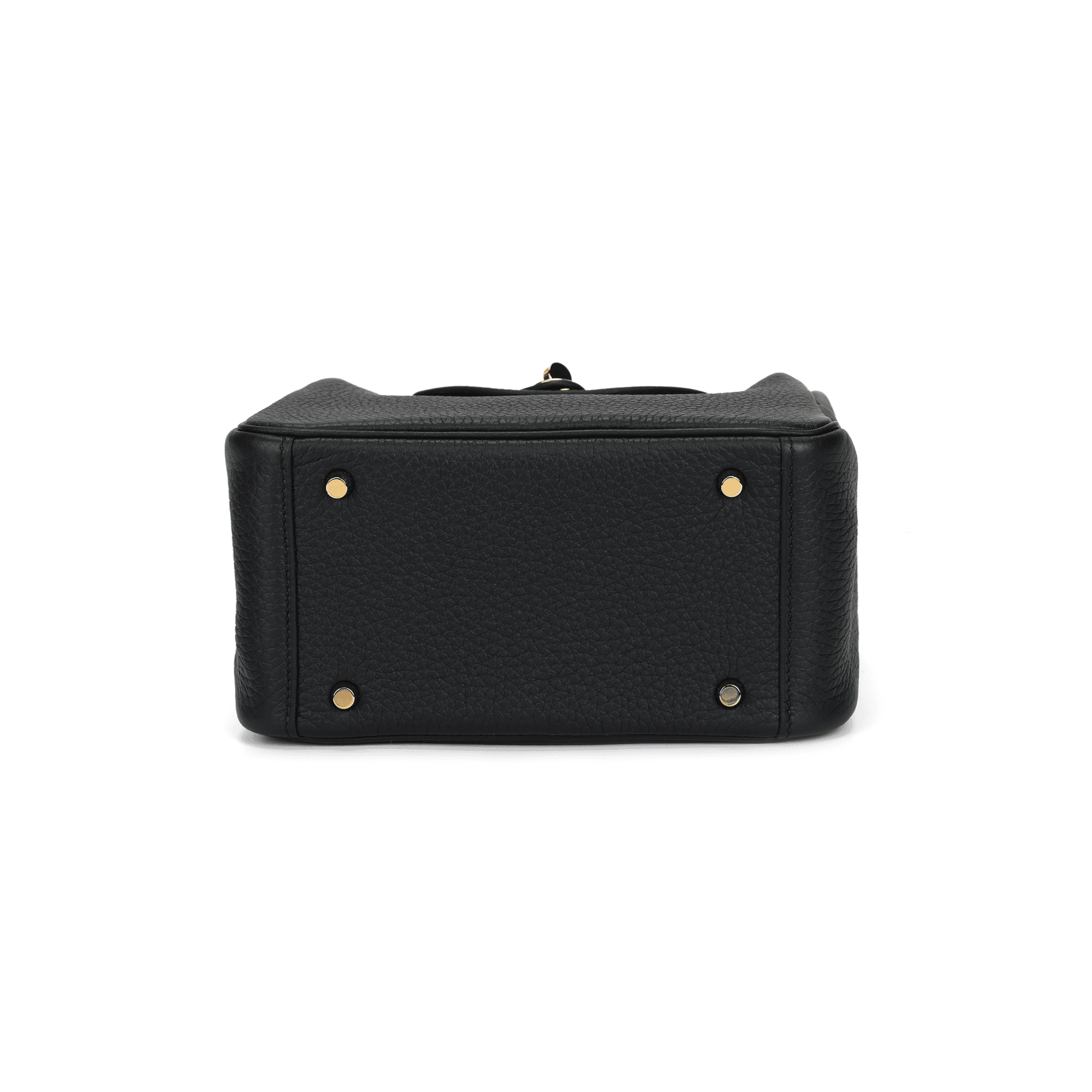 Сумка через плечо HERMES Lindy II mini Clemence 89 Noir - изображение 4