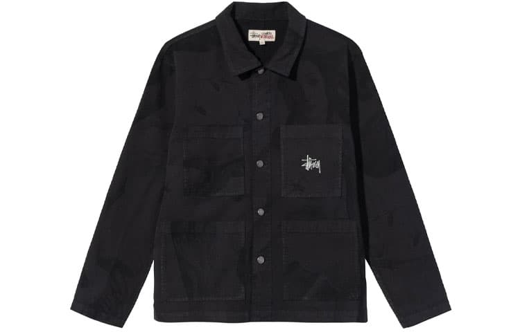 Куртка Stussy Venus Chore Jacket Black - изображение 1