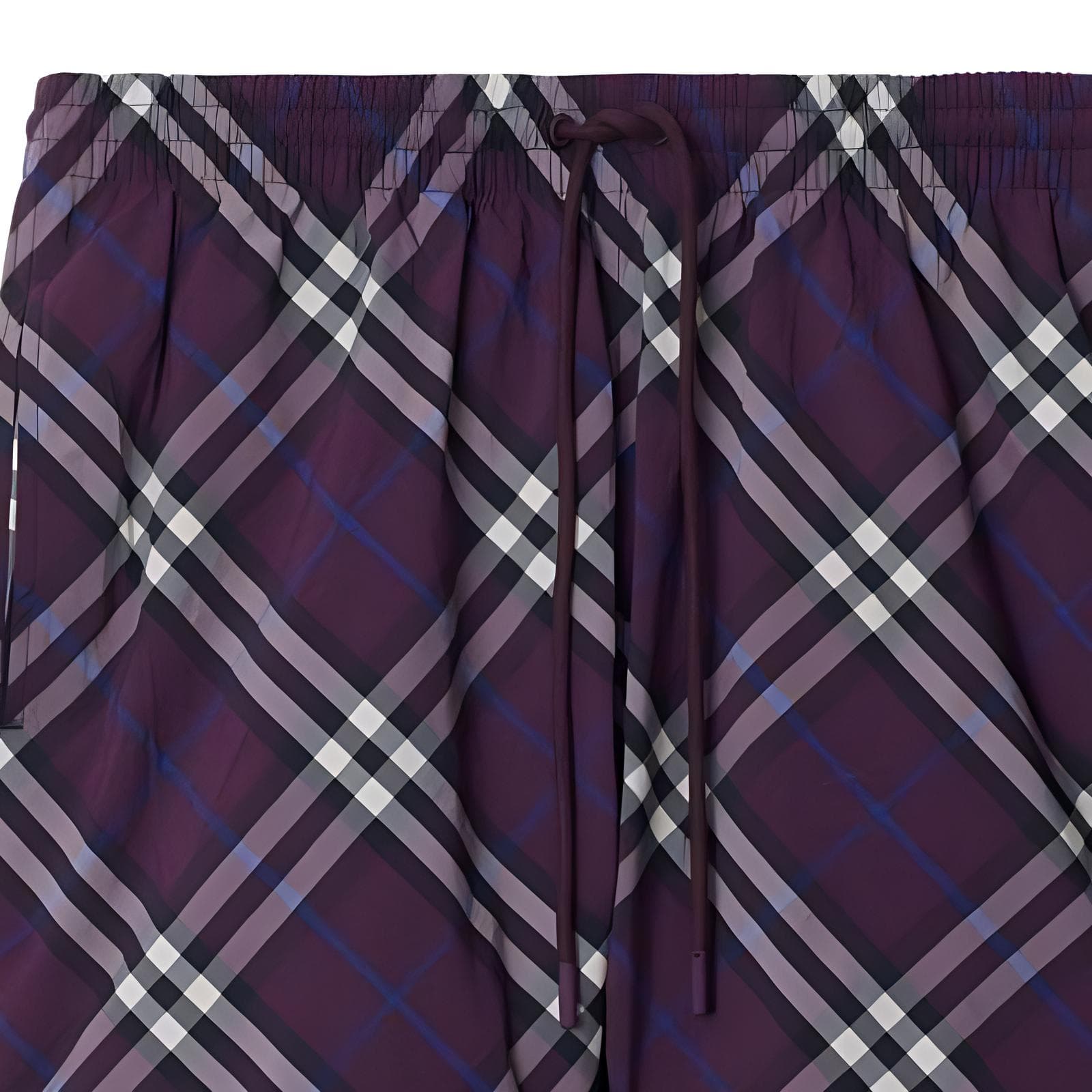 Burberry SS24 Пляжные шорты Мужские Темно-фиолетовые - изображение 6