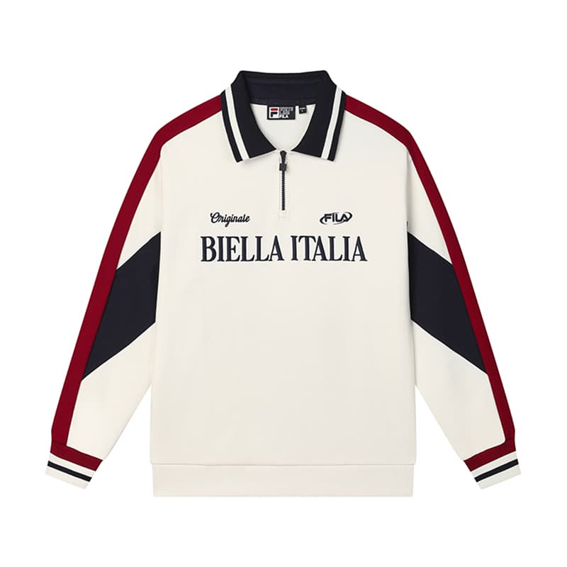 Поло FILA ORIGINALE Мужская рубашка Polo Свежий Айвори - изображение 1